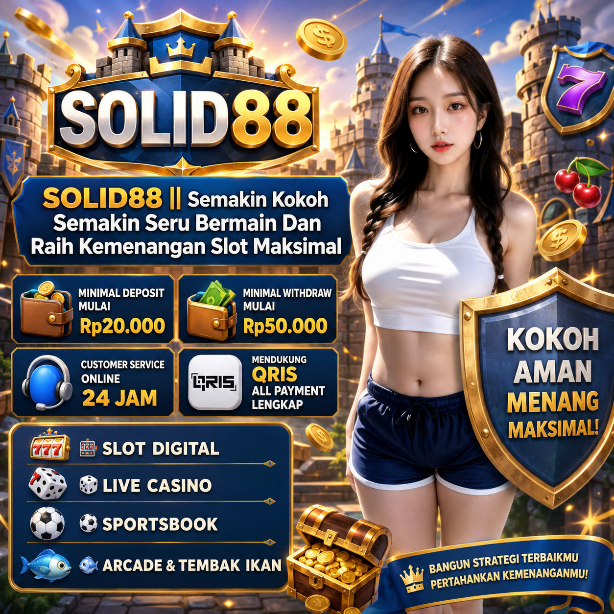 SOLID88 || Semakin Kokoh Semakin Seru Bermain Dan Raih Kemenangan Slot Maksimal