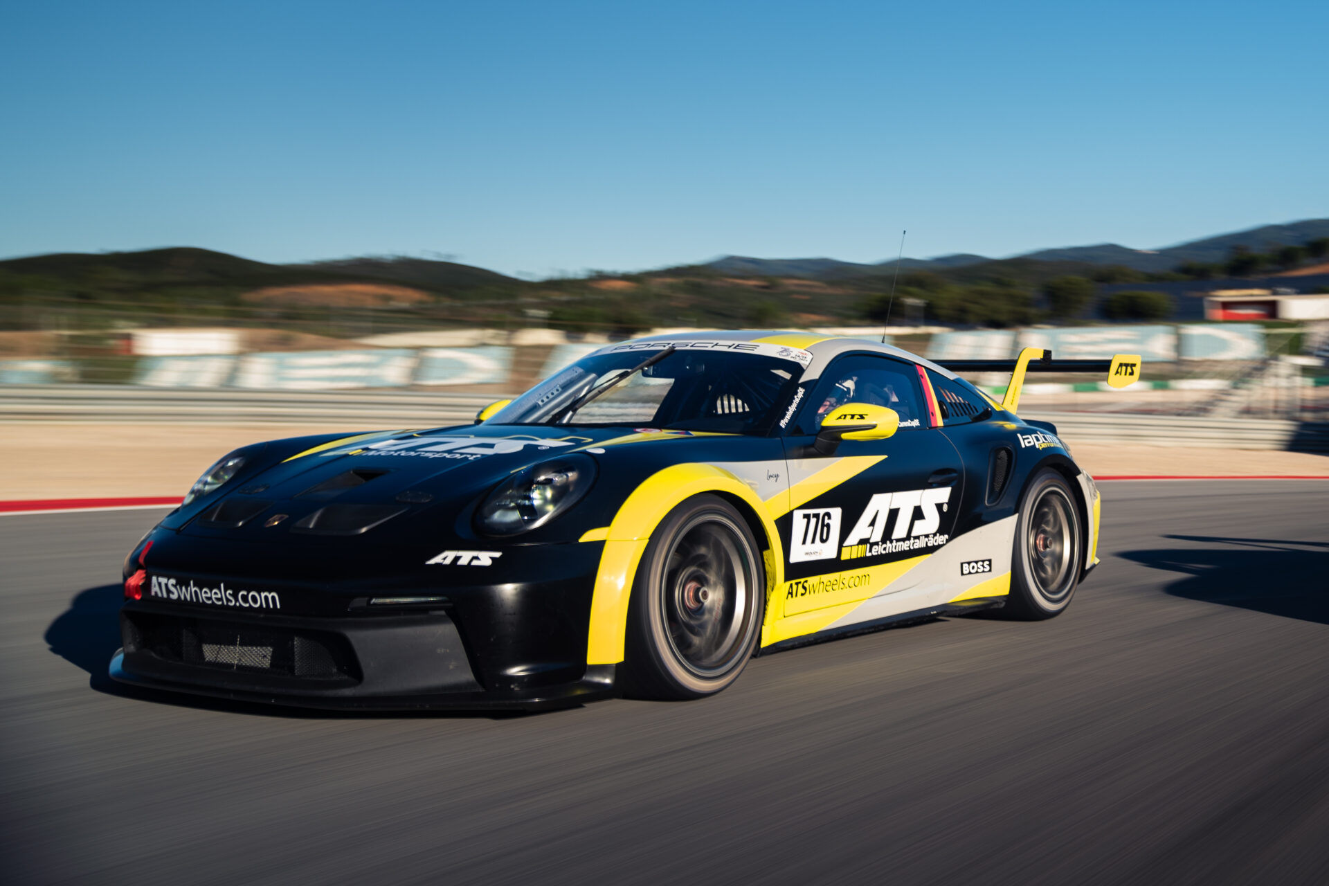 ATS beim PORSCHE Sports Cup Deutschland in Kooperation mit Laptime-Performance mit Porsche 911 GT3 Cup vertreten