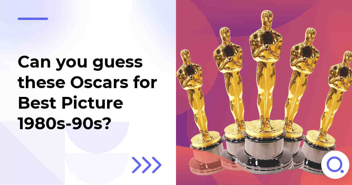 Can you guess these Oscars for Best Picture 1980s-90s?