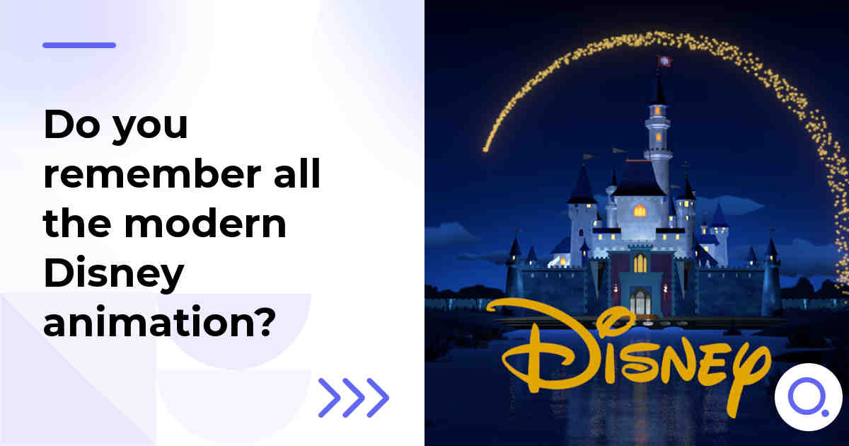 Do you remember all the modern Disney animation?