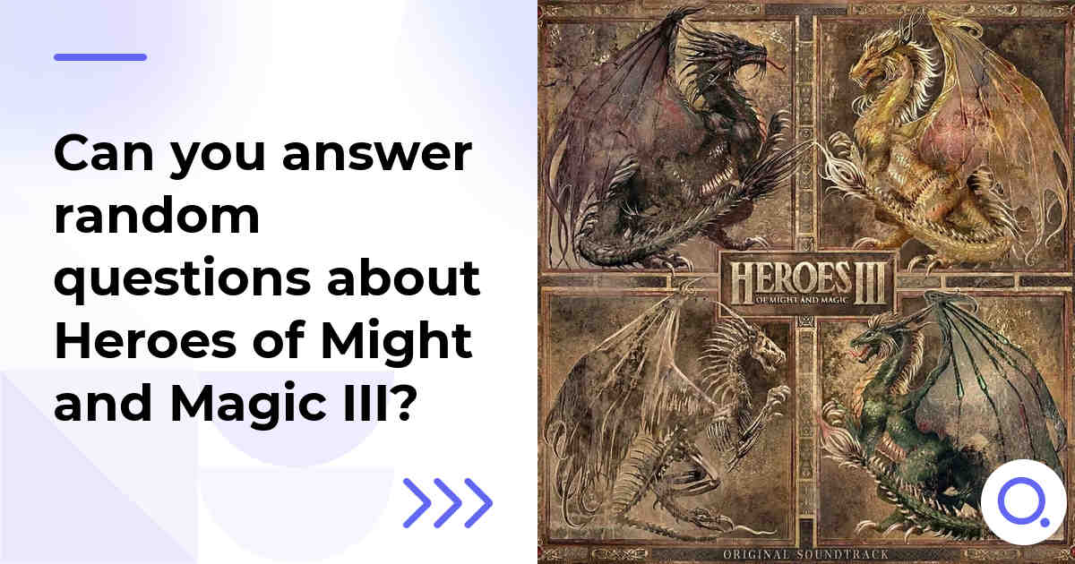 Can you answer random questions about Heroes of Might and Magic III?