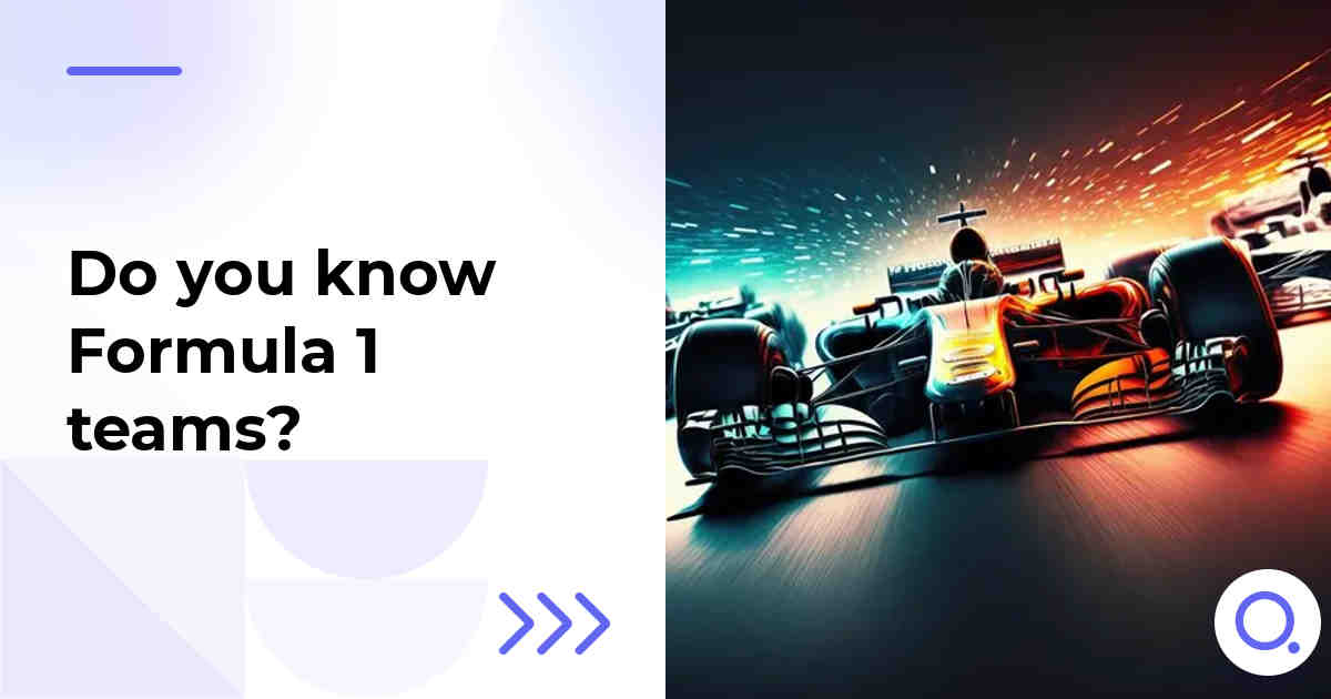 Do you know Formula 1 teams?