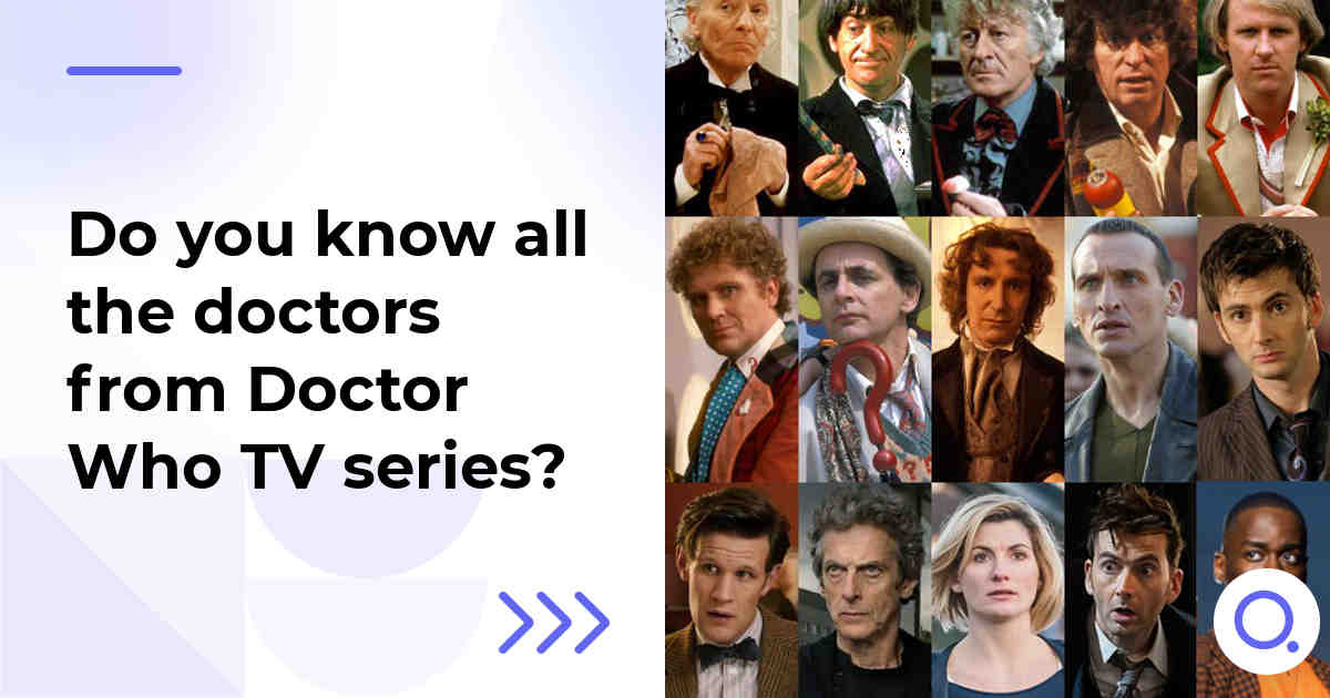 Do you know all the doctors from Doctor Who TV series?