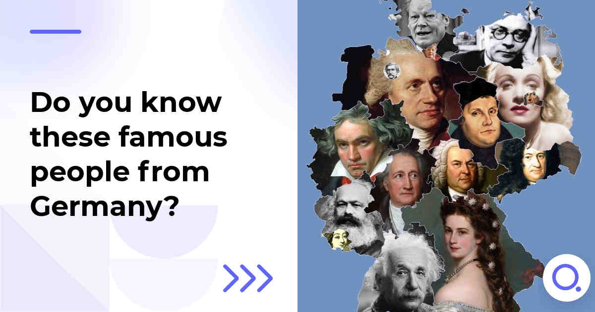 Do you know these famous people from Germany?