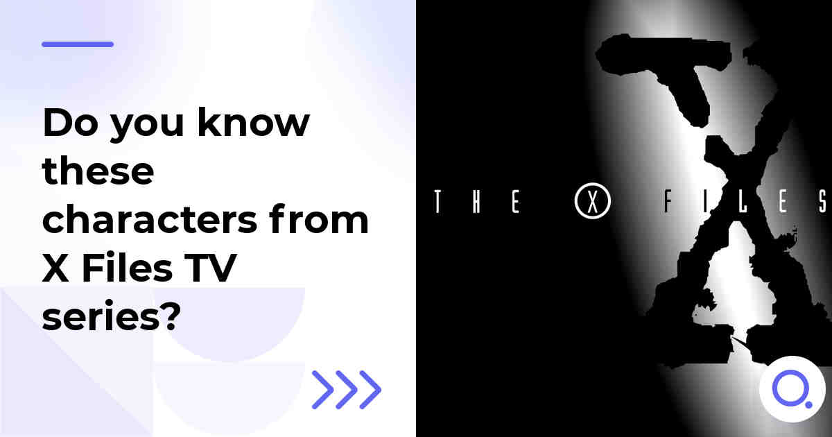 Do you know these characters from X Files TV series?