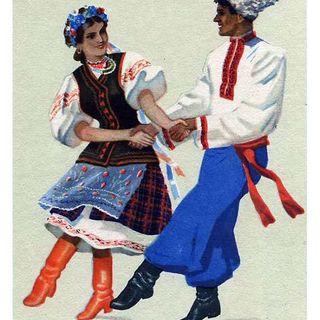 Dances in Ukrainian songs 