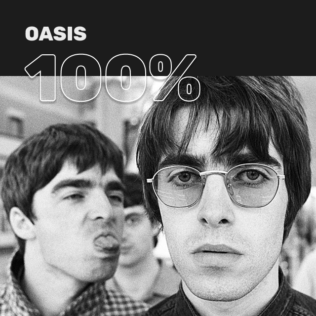 100% Oasis. Яка знайома мелодія… Чи зможеш вгадати всі треки?