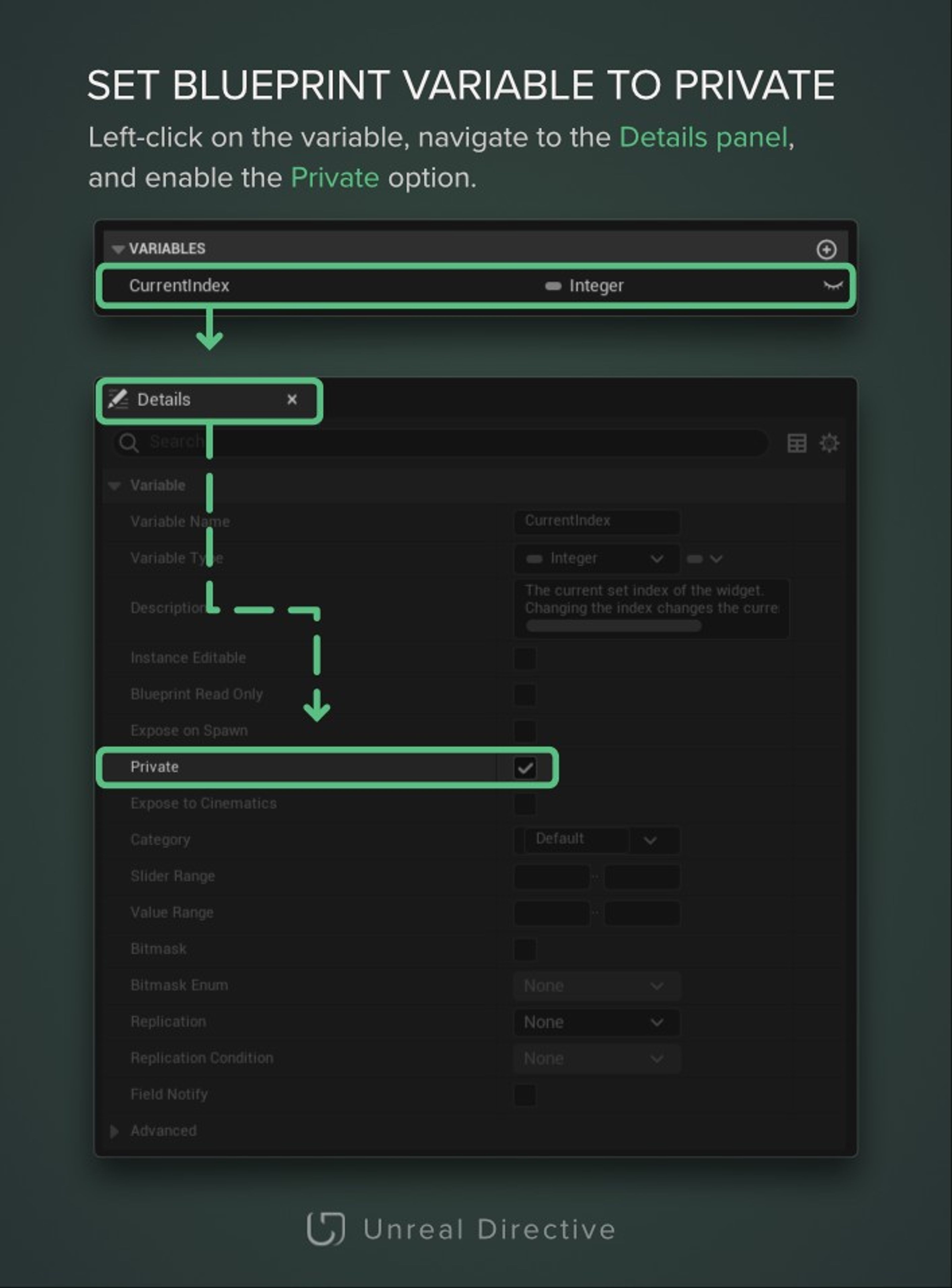 UE Tip: Getter & Setter Functions