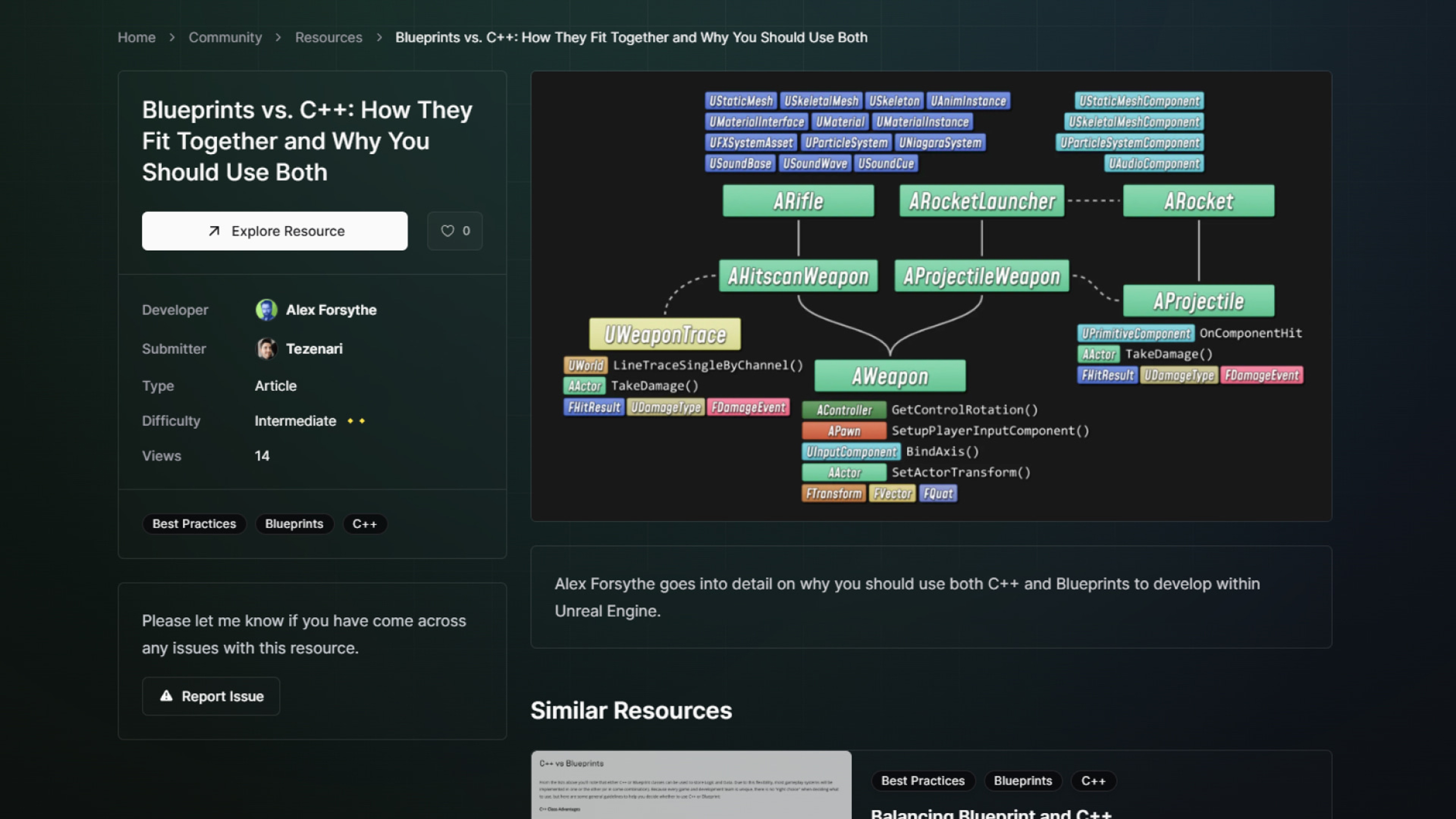 Resource Page