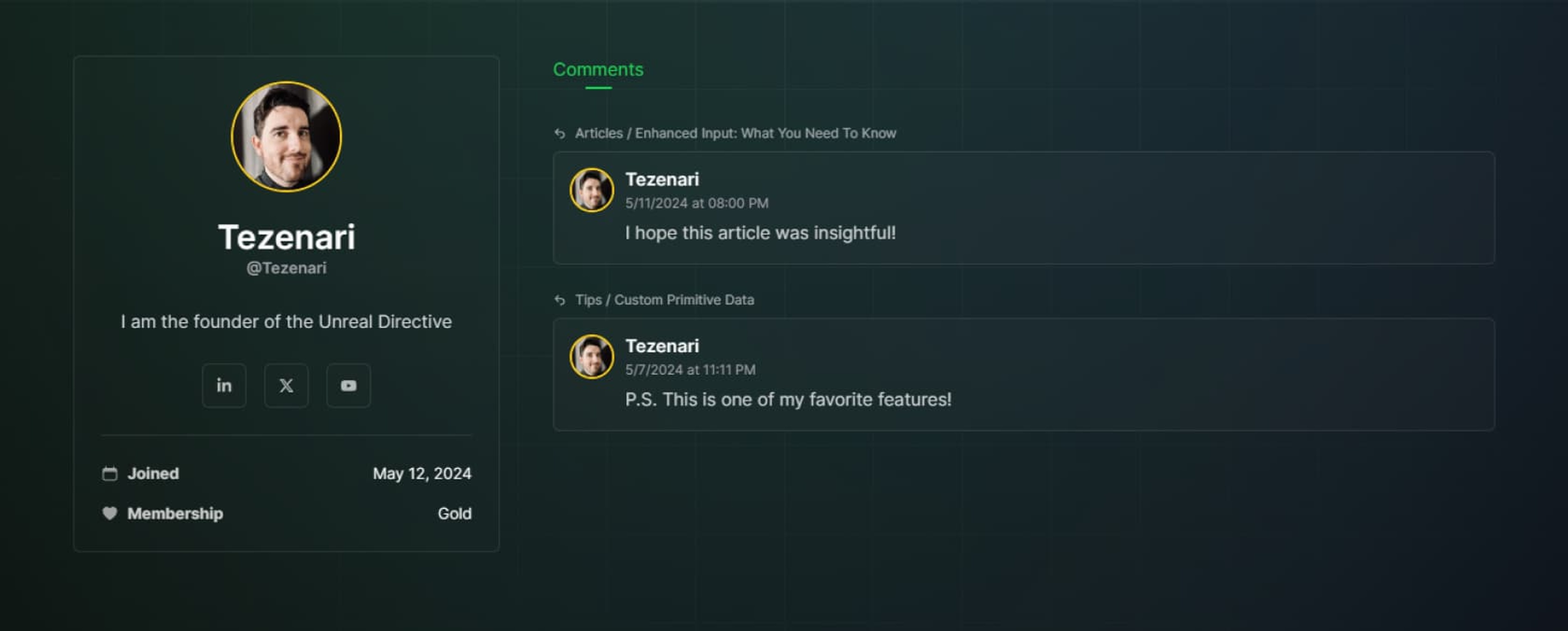User Accounts