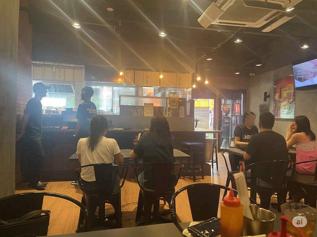Kushikatsu Daruma Restaurant Interior