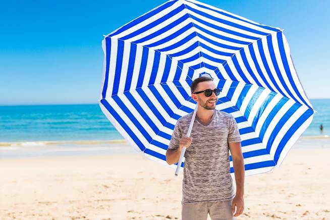 UV Protection Beach Umbrella