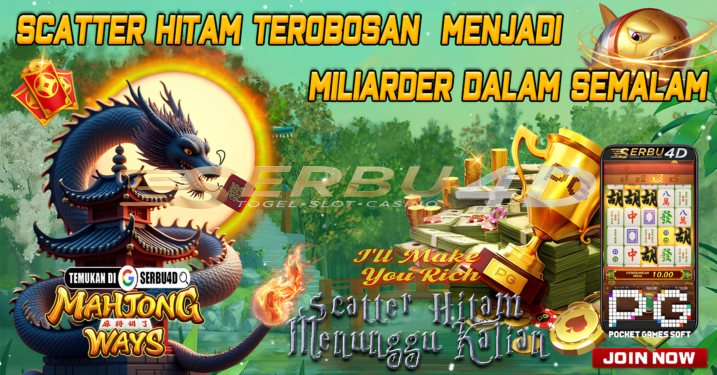 Terobosan Baru! Scatter Hitam Turun Jackpot Gede Instan