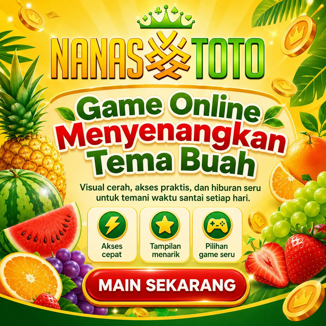 NANASTOTO – Game Online Bertema Buah dengan Keseruan Penuh Warna
