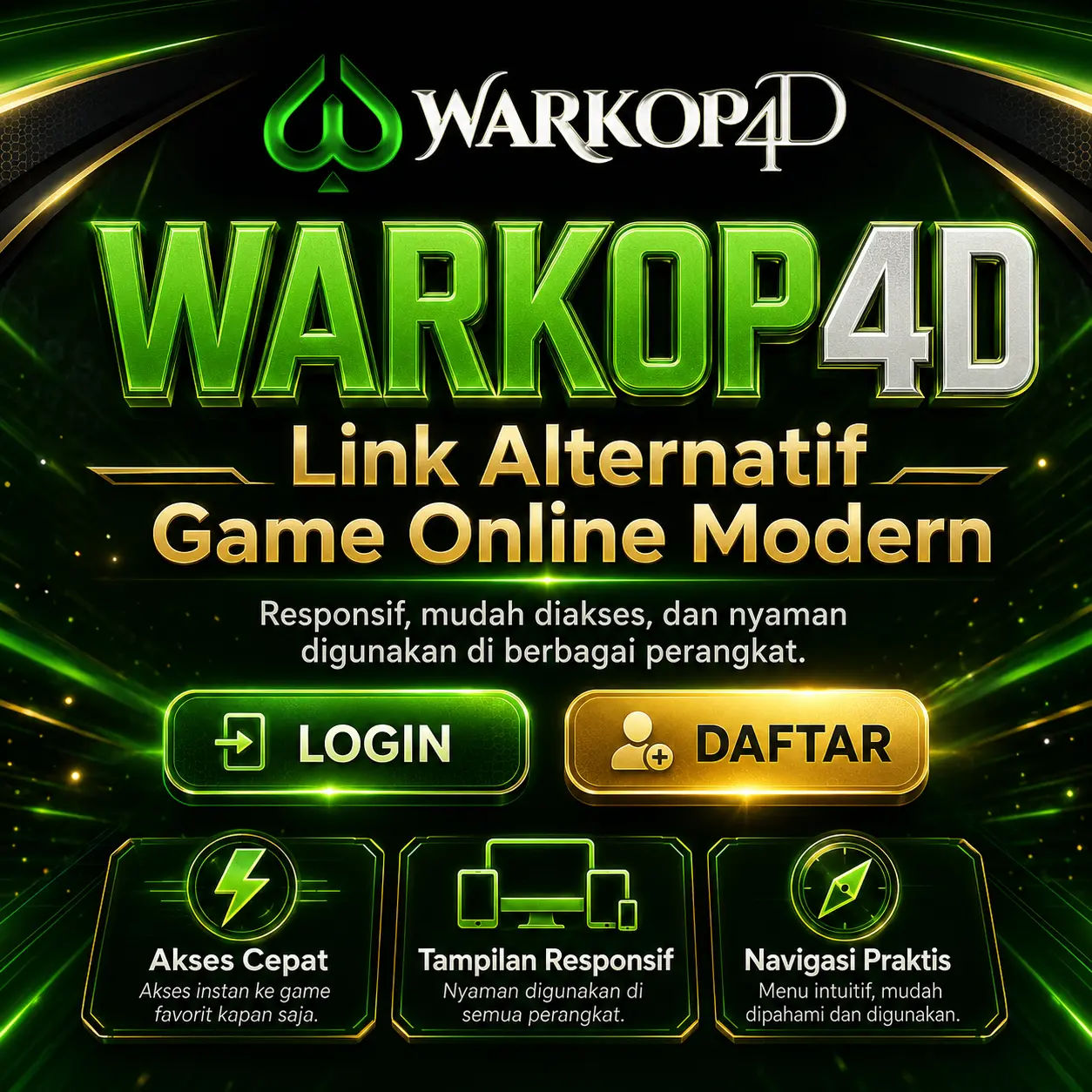 WARKOP4D | Link Alternatif Game Online Modern, Responsif, dan Mudah Diakses