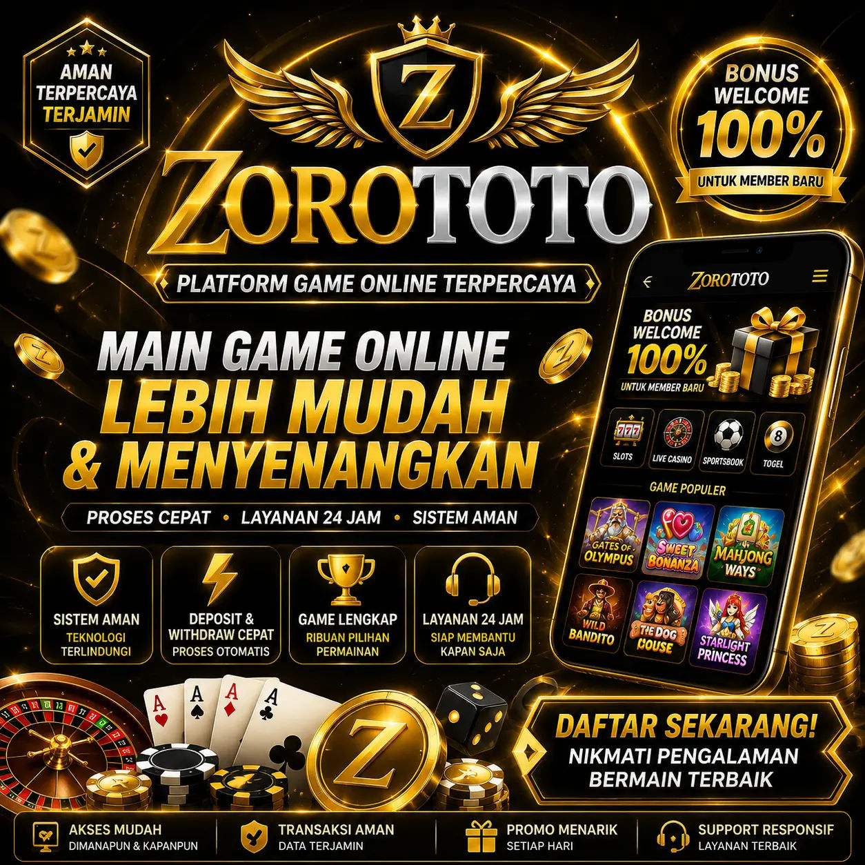 banner ZOROTOTO | Jelajahi Dunia Game Online dengan Pengalaman Baru