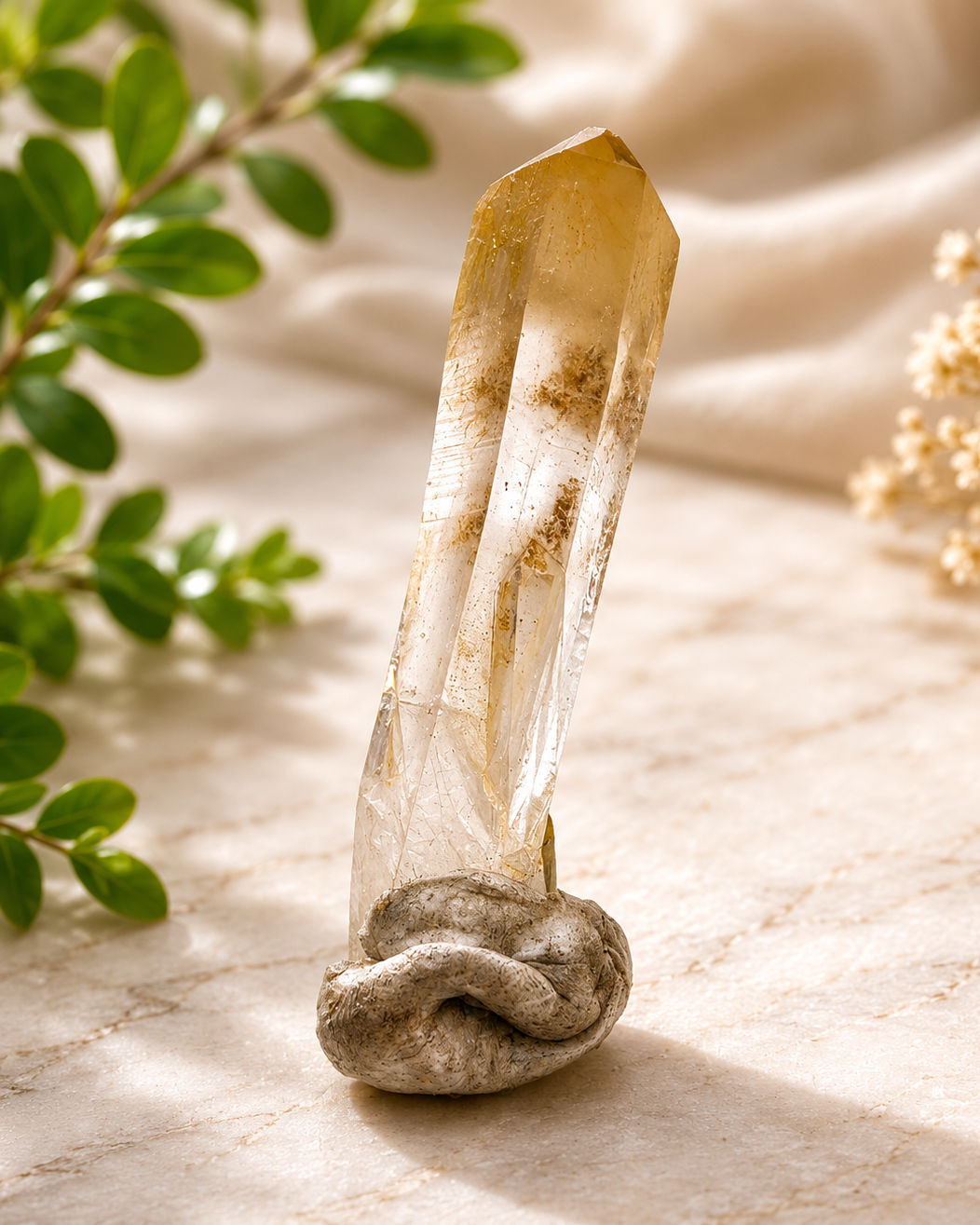 Mango Quartz Collector Mineral Crystal