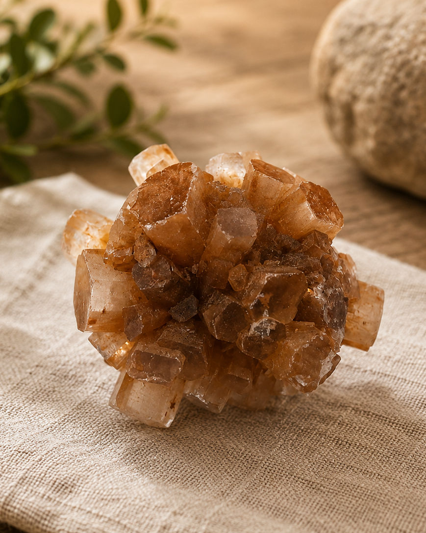 Aragonite Flower Collector Mineral Crystal