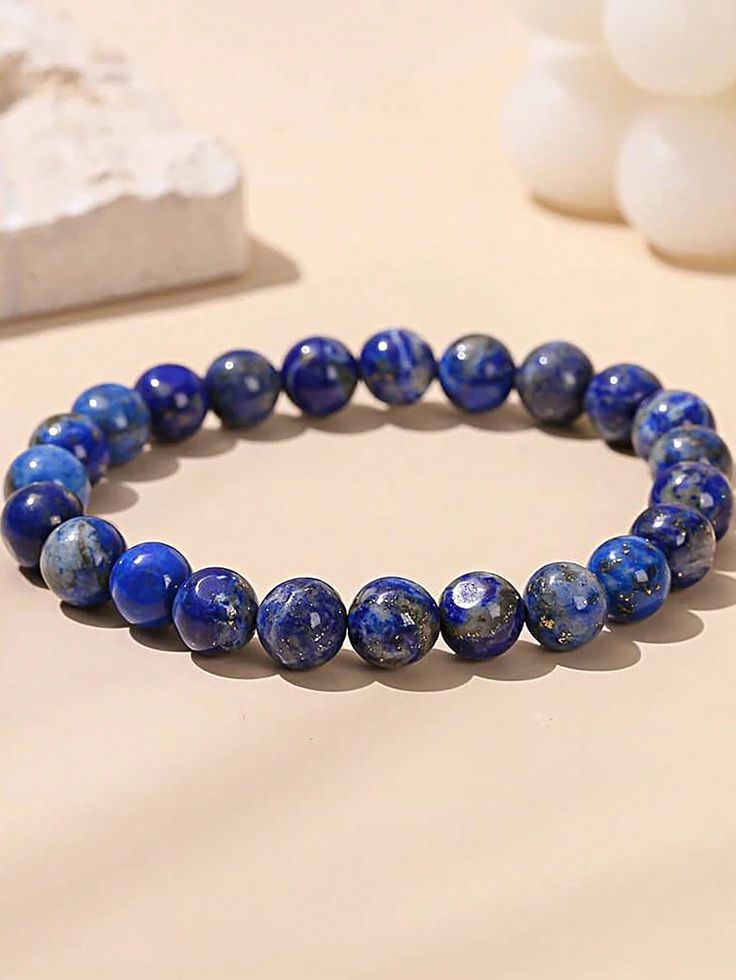 Lapis Lazuli Bracelet for wisdom, truth and communication