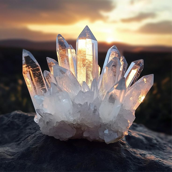 Beautiful crystal image