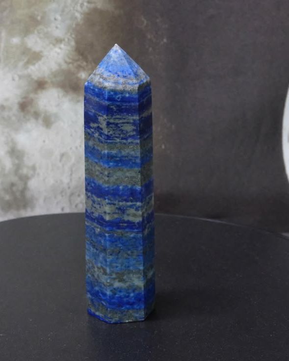 Natural Lapis Lazuli Crystal Tower