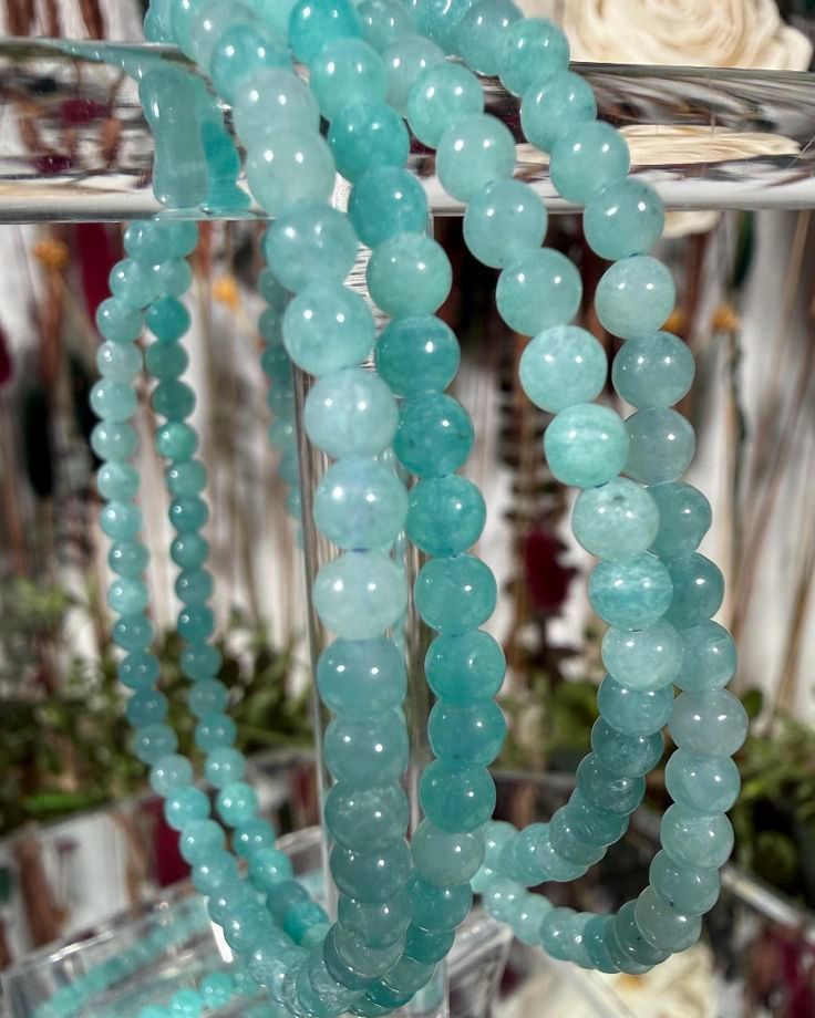 Amazonite Bracelet for calmness, communication and emotional balance