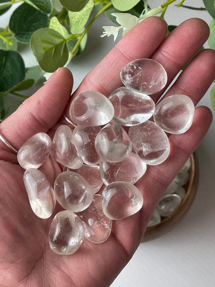 Clear Quartz Tumble