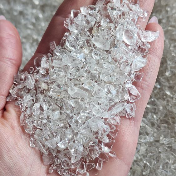 Clear Quartz Chips Crystal