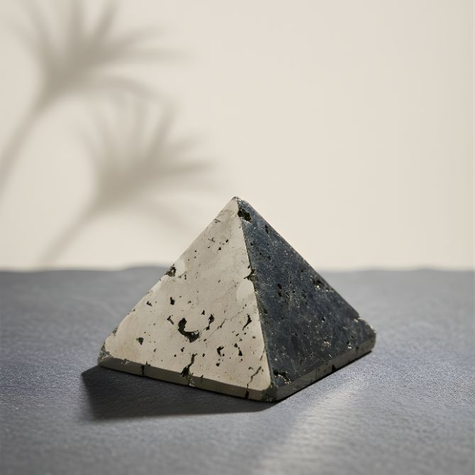 Pyrite Pyramid Natural Crystal