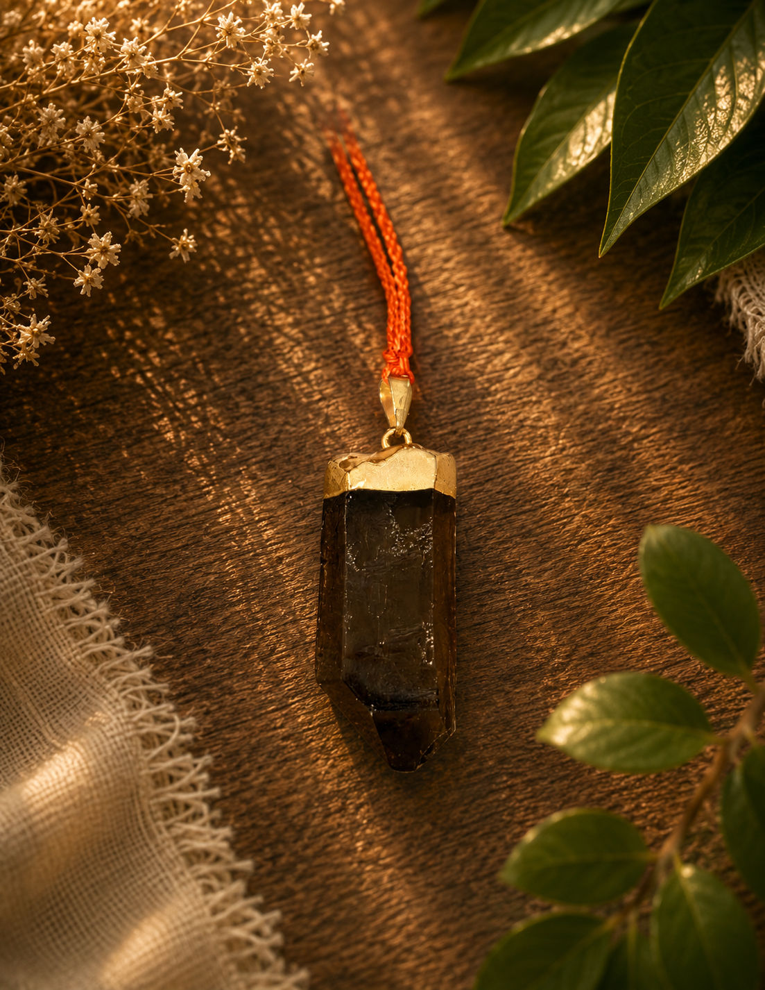 Smocky Quartz(cut stone)