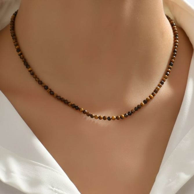 Tiger Eye 4 mm bead