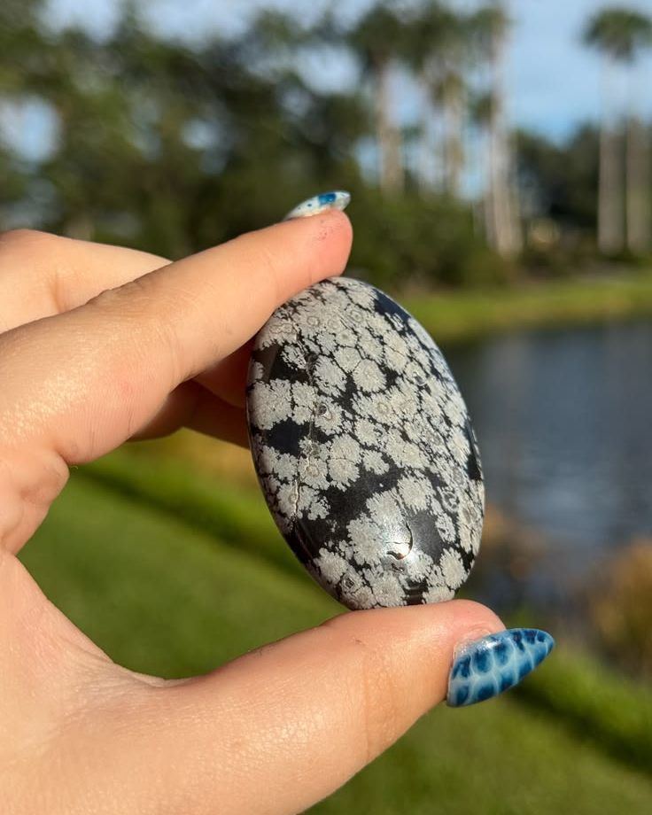 Snowflake Obsidian