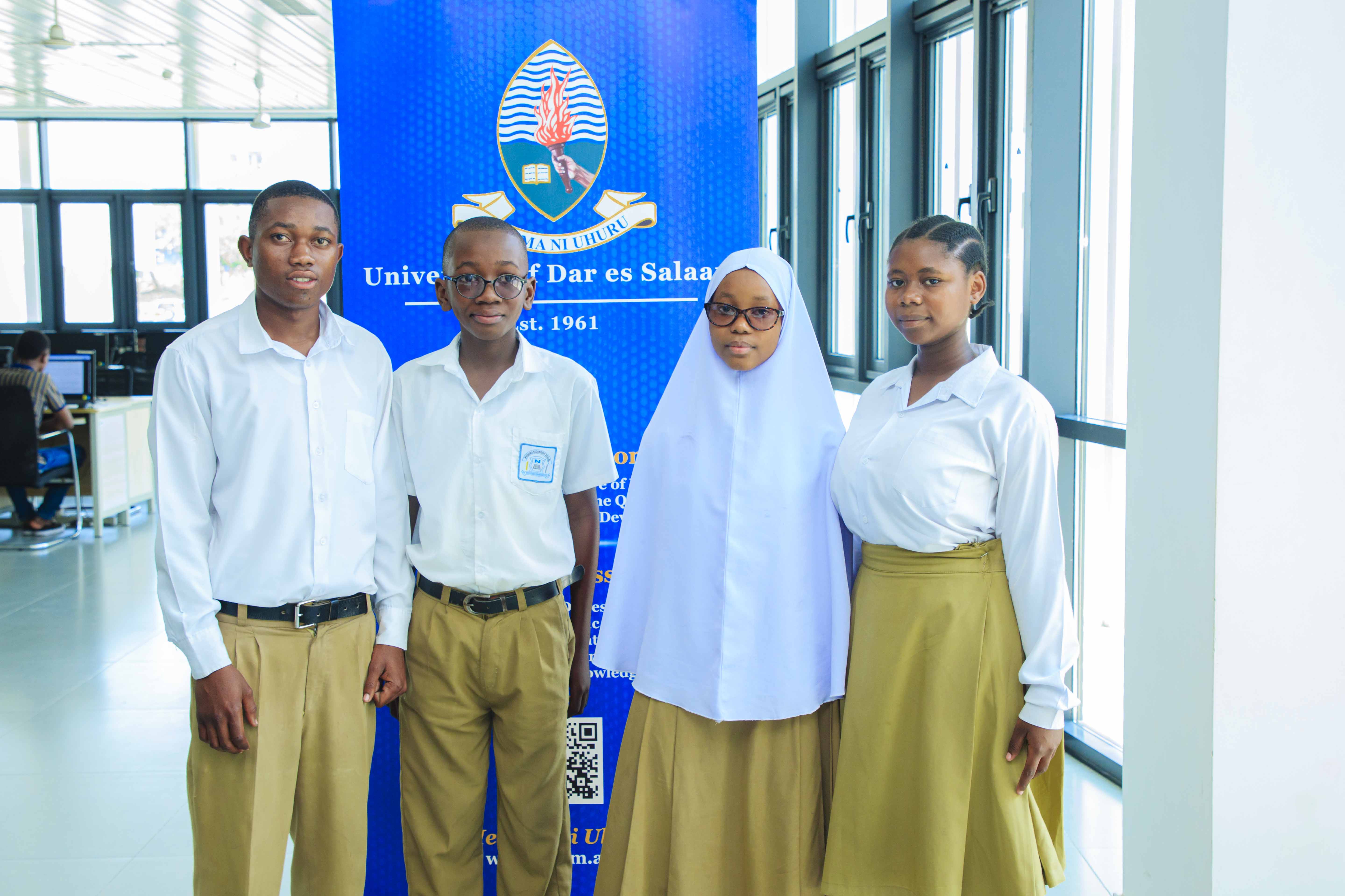 Students learning ICT at Nyeburu Secondary