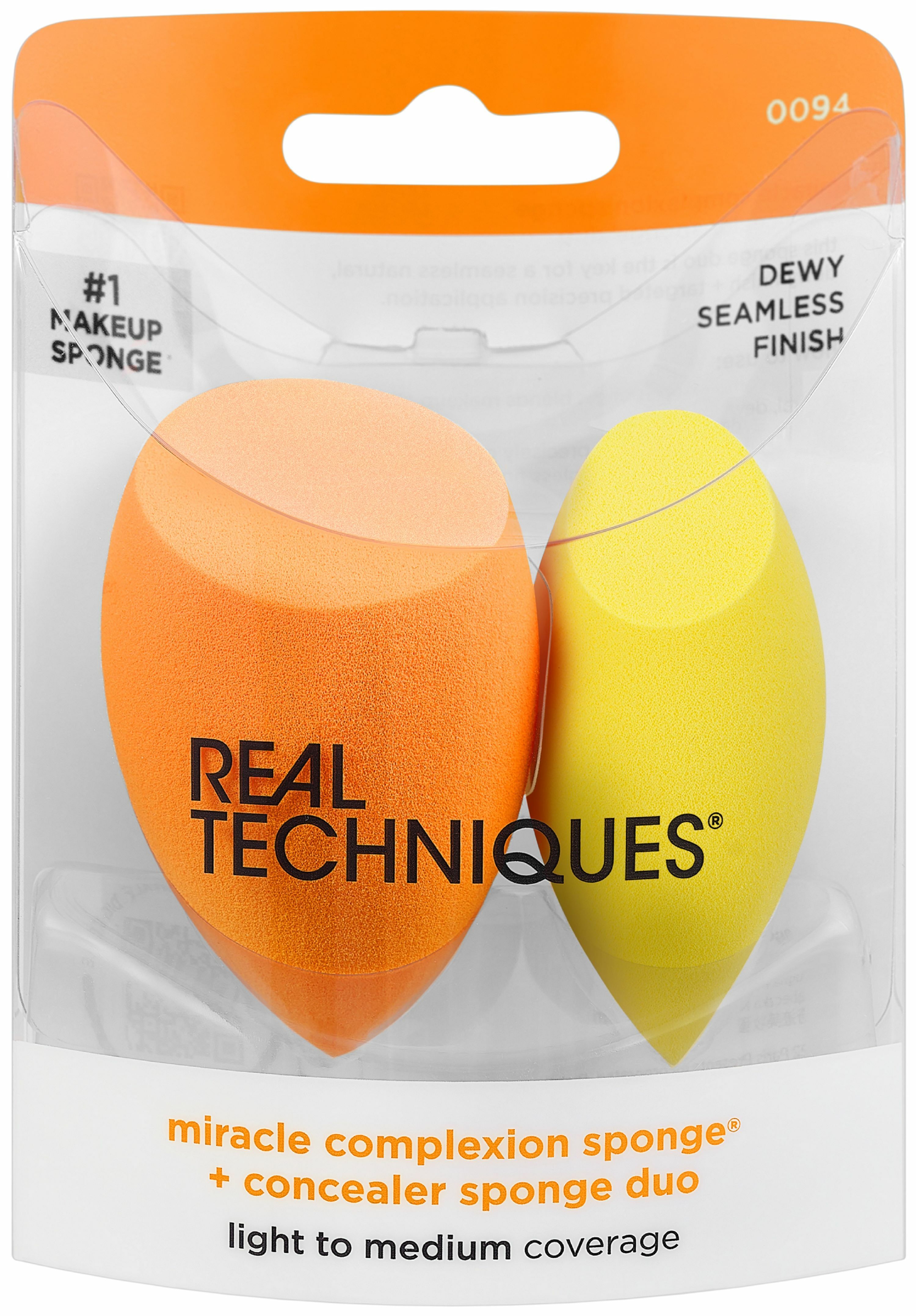 Real Techniques Mcs And Concealer Duo Makeup Sponge : Target