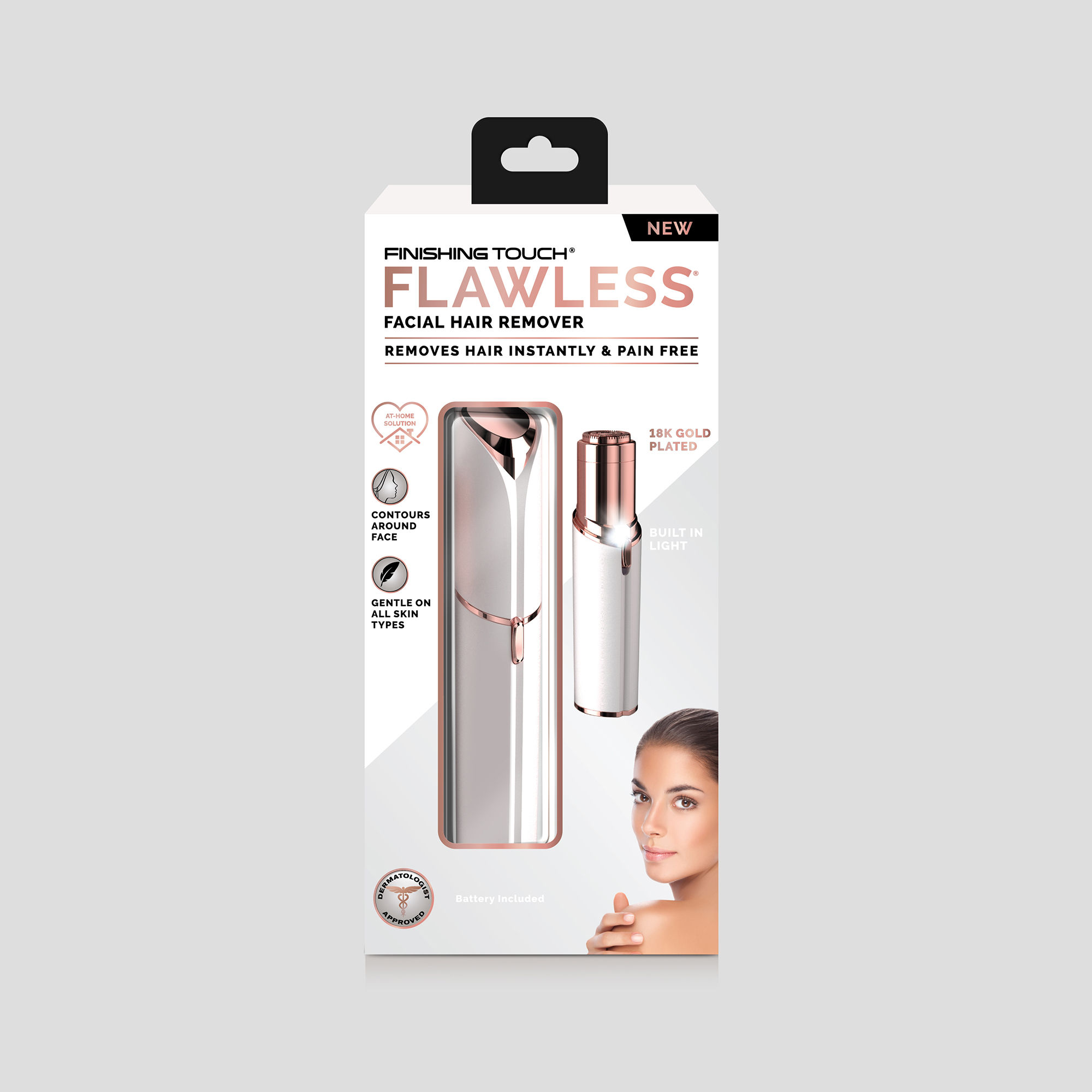 Flawless Finishing Touch Face Rechargeable sejas epilators Tradehouse