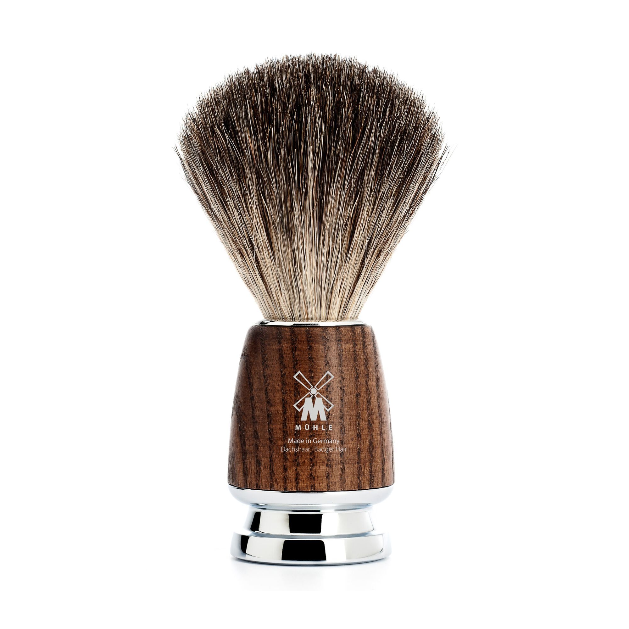 Blaireau De Rasage The Art Of Shaving En Poils De Blaireau Pure - Fait Main, Couleur Noir