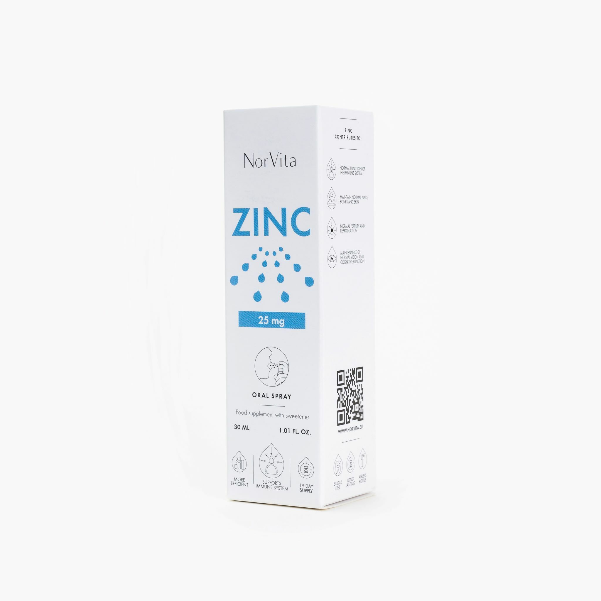 NorVita Zinc Oral Spray 25mg Tradehouse