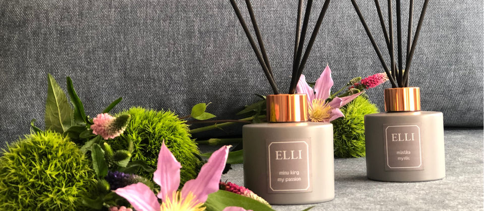 ELLI küünlad ruumilõhnastajad sojavaha