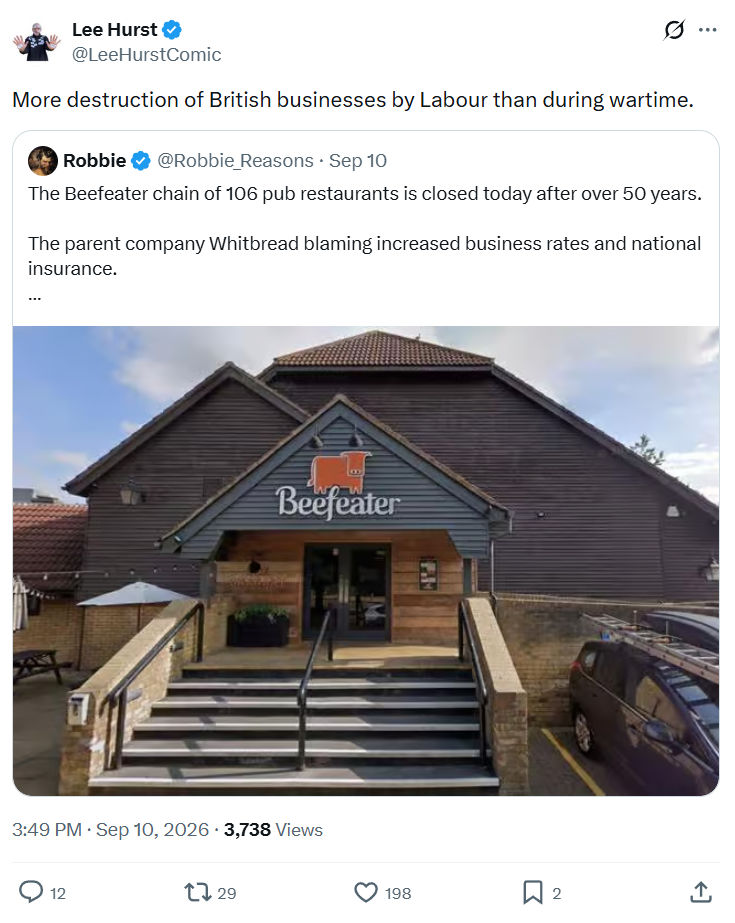 Lee Hurst: More destruction of British...