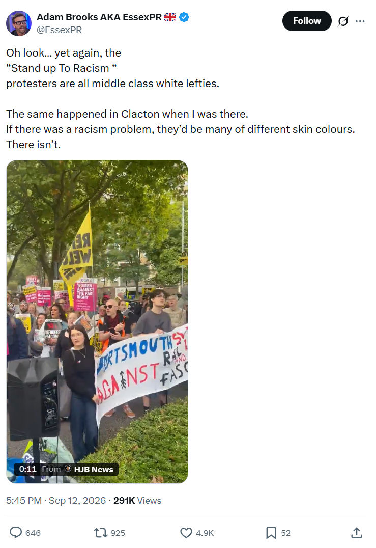 Adam Brooks: Oh look…