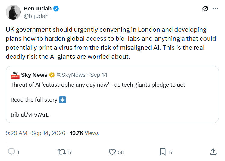 Ben Judah: UK government should urgently...