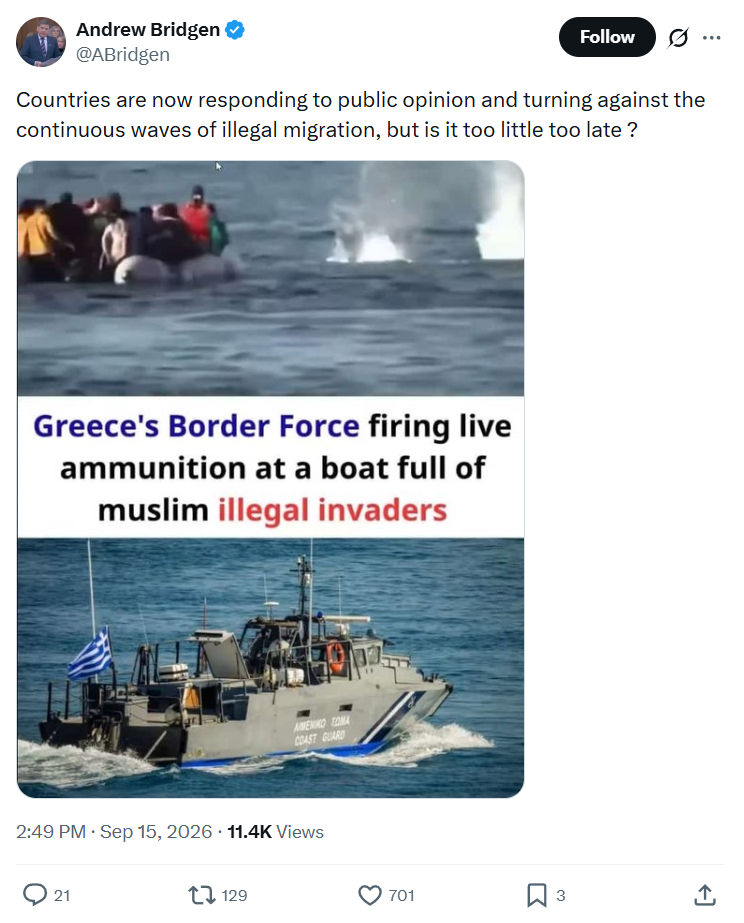 Andrew Bridgen: Countries are now responding...