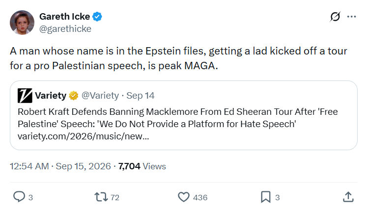 Gareth Icke: A man whose name is in the Epstein files...