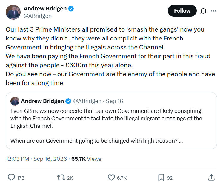Andrew Bridgen: Our last 3 Prime Ministers...