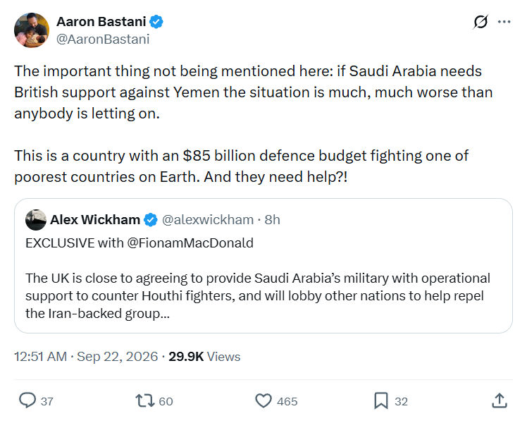 Aaron Bastani: The important thing not being...