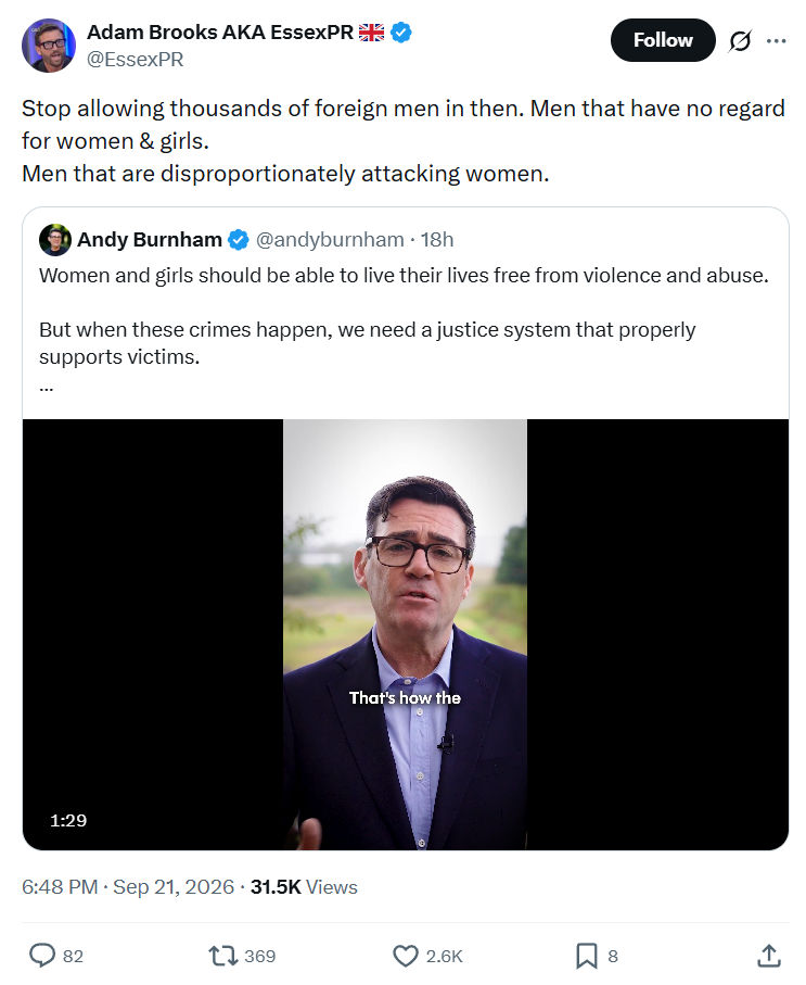 Adam Brooks: Stop allowing thousands...