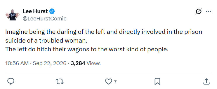 Lee Hurst: Imagine being the darling...