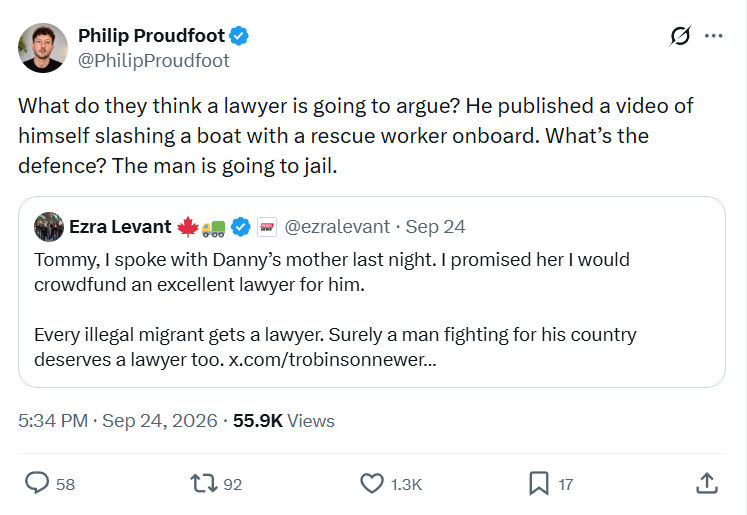 Philip Proudfoot: What do they think a lawyer...