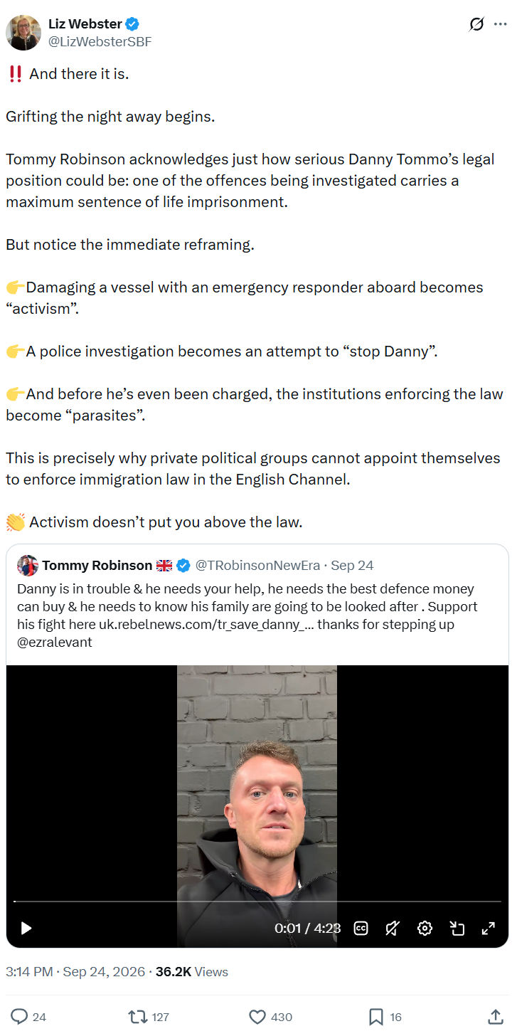 Liz Webster: And there it is...