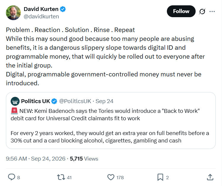 David Kurten: Problem . Reaction . Solution...